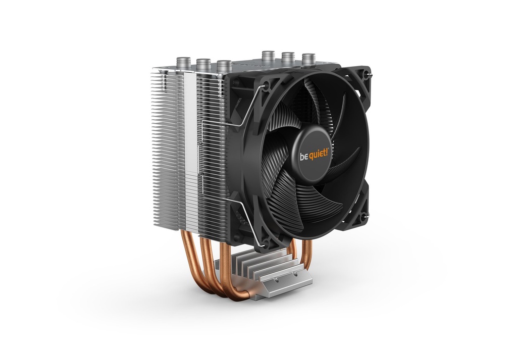 [BK030] be quiet! PURE ROCK SLIM 2 Processor Cooler 9.2 cm Silver 1 pc(s)