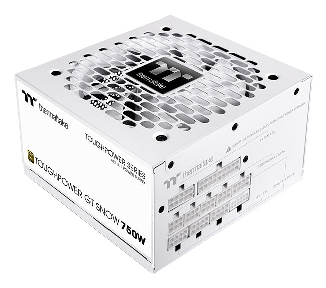 Power SupplyThermaltake TOUGHPOWER GT 750W Gold ATX3.1 White PS-TPT-0750FNFAGE-W