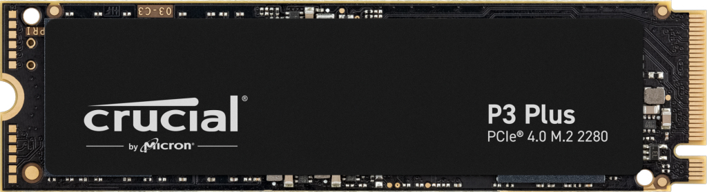 SSD Crucial 2TB P3 Plus CT2000P3PSSD8 PCIe M.2 NVME PCIe 4.0 x4