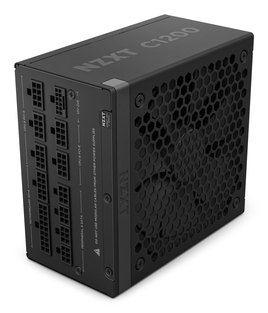 Power SupplyNZXT C1200 1200W Gold PA-2G2BB-EU ATX 3.1