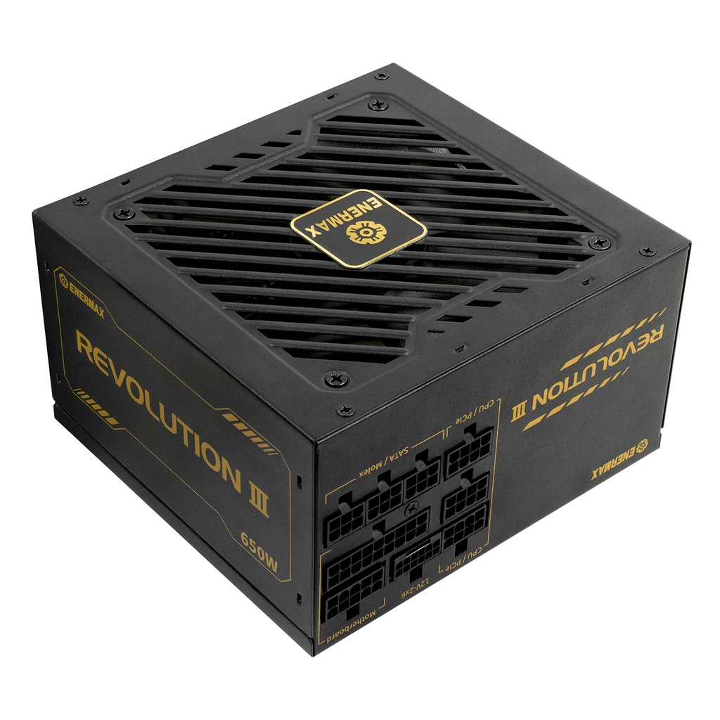 Power SupplyEnermax Revolution 3 650W ATX 3.1 PCIe 5.1