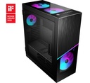 MSI MPG SEKIRA 500X Full Tower Gaming Computer Case 'Black, 3x 200mm ARGB + 1x 200mm + 1x120mm ARGB Fans, Mystic Light Sync, 8 Channel ARGB Hub, USB Type-C, Tempered Glass Panels, E-ATX, ATX, mATX, mini-ITX'