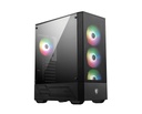 MSI MAG Forge 112R Midi Tower Black, Transparent