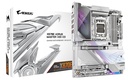 GIGABYTE X870E AORUS MASTER X3D ICE Motherboard - Supports AMD Ryzen 9000 CPUs, 18+2+2 Phases Digital VRM, up to 9000Hz DDR5 (OC), 2xPCIe 5.0 + 3xPCIe 4.0, Wi-Fi 7, 10GbE LAN, USB 4
