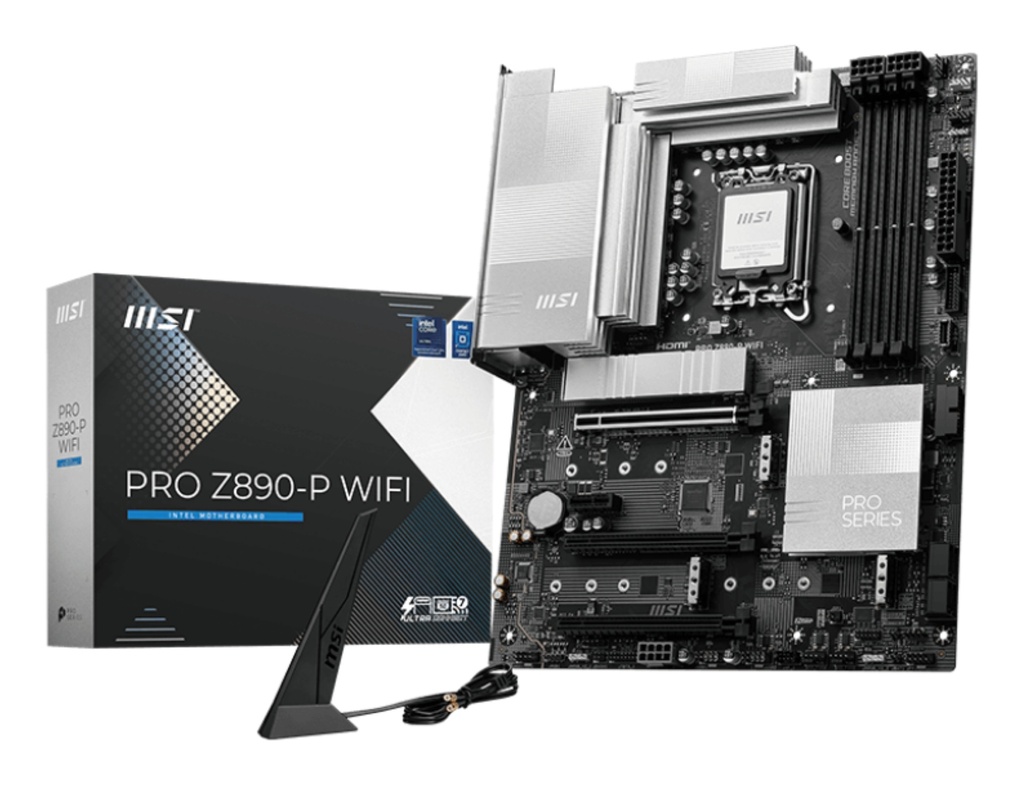 MSI PRO Z890-P WIFI motherboard Intel Z890 LGA 1851 (Socket V1) ATX
