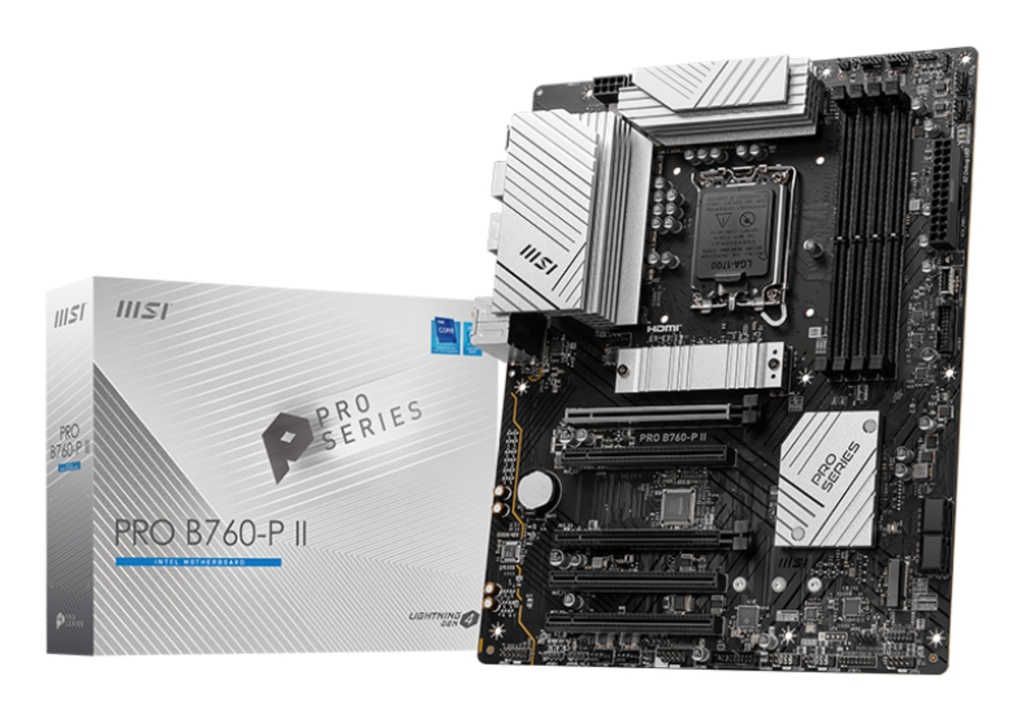 MSI PRO B760-P II motherboard Intel B760 LGA 1700 ATX