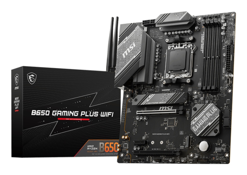 MSI B650 GAMING PLUS WIFI motherboard AMD B650 Socket AM5 ATX