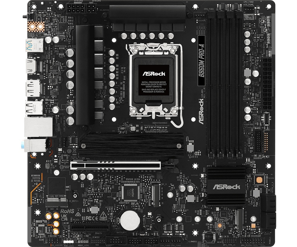 Scheda Madre ASROCK B860M Pro-A Micro-ATX DDR5 Socket LGA 1851
