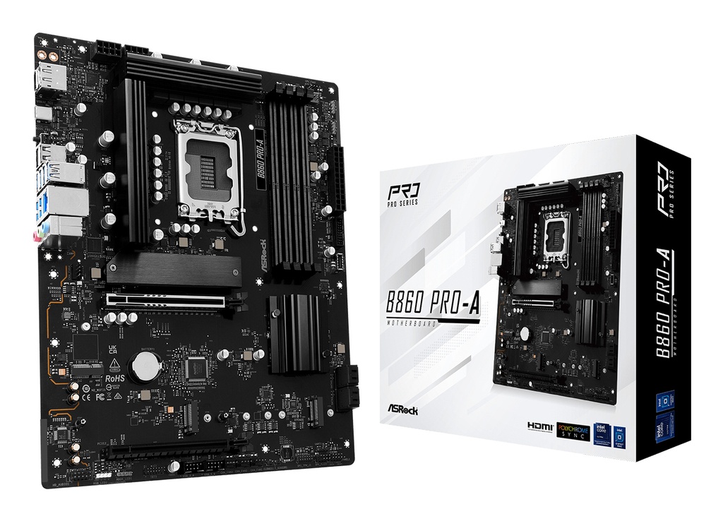 Scheda Madre ASROCK B860 Pro-A LGA 1851 DDR5 ATX