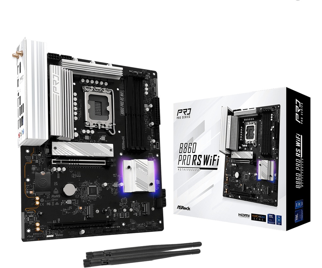Scheda Madre ASROCK B860 Pro RS WIFI LGA 1851 DDR5 ATX