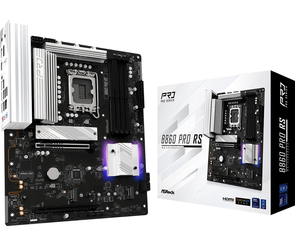 Scheda Madre ASROCK B860 Pro RS LGA 1851 DDR5 ATX