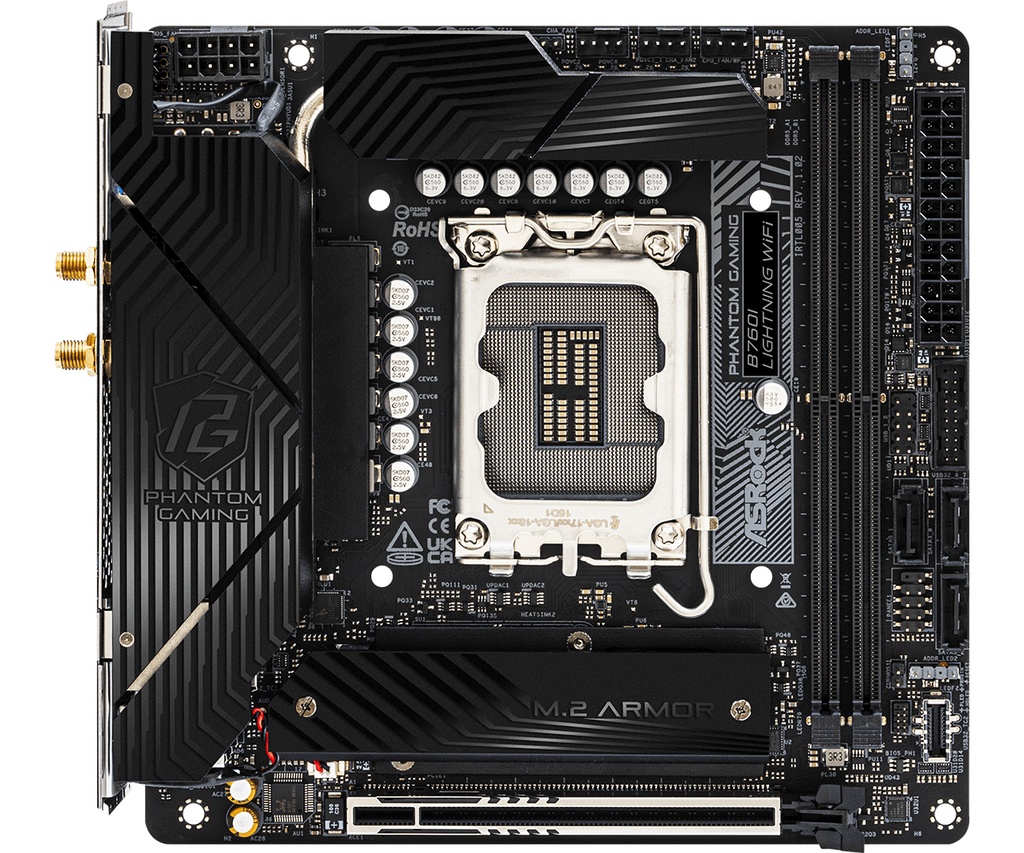 Scheda Madre ASRock B760I LIGHTNING WIFI Socket 1700