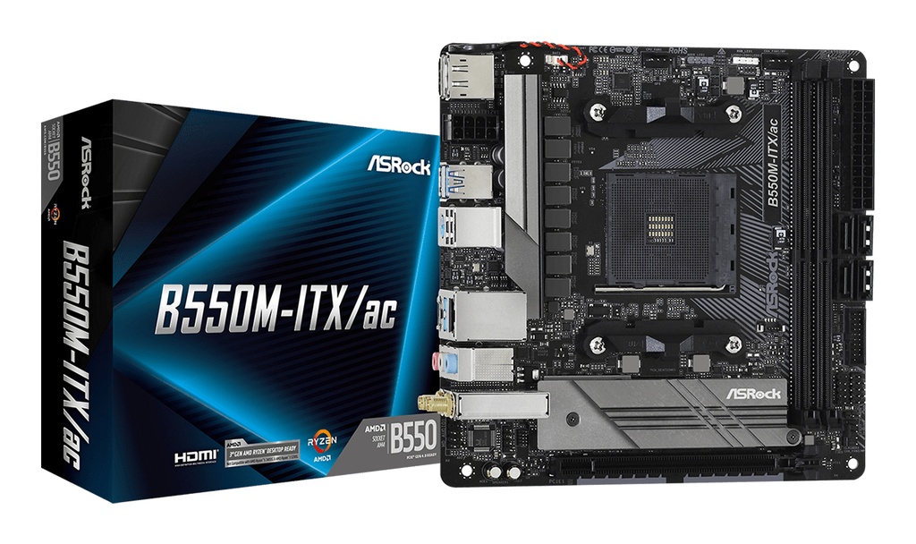 Scheda Madre ASROCK B550M-ITX/AC socket AM4