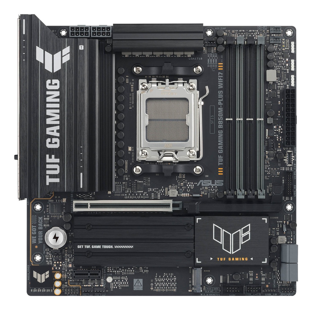 ASUS TUF GAMING B850M-PLUS WIFI7 AMD B850 Socket AM5 micro ATX