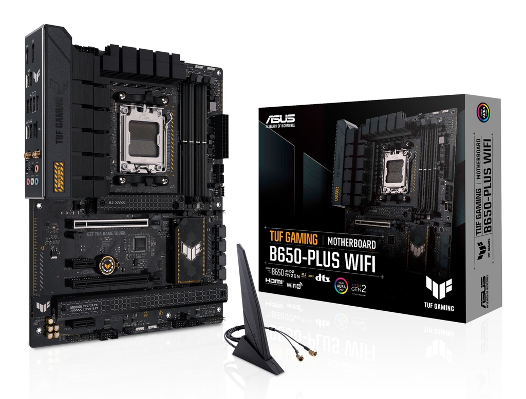 ASUS TUF GAMING B650-PLUS WIFI AMD B650 Socket AM5 ATX