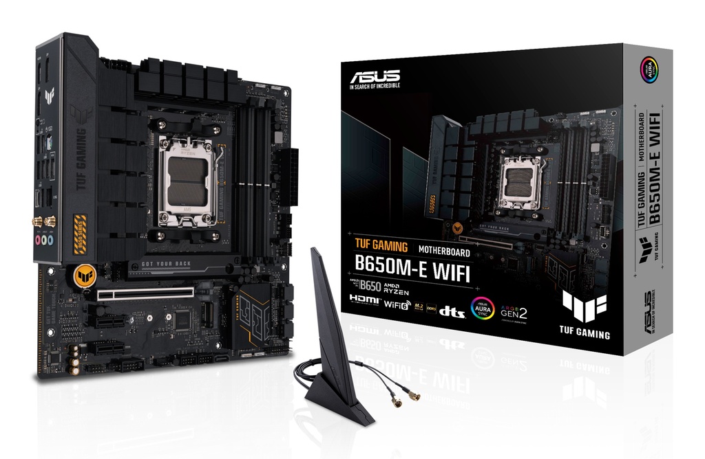 ASUS TUF GAMING B650M-E WIFI AMD B650 Socket AM5 micro ATX