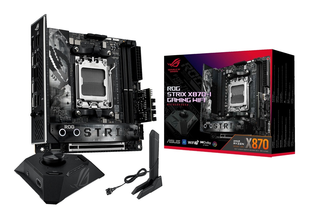ASUS ROG STRIX X870-I GAMING WIFI AMD X870 Socket AM5 mini ITX