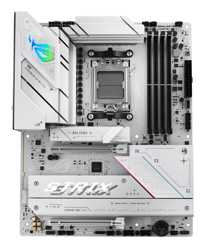 Scheda Madre Asus ROG STRIX B850-A Gaming Wifi AM5 DDR5 ATX Bianco