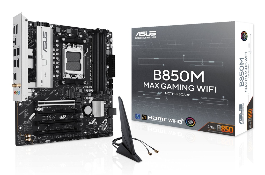 Scheda Madre ASUS B850M MAX Gaming WIFI Micro-ATX DDR5 Socket AM5