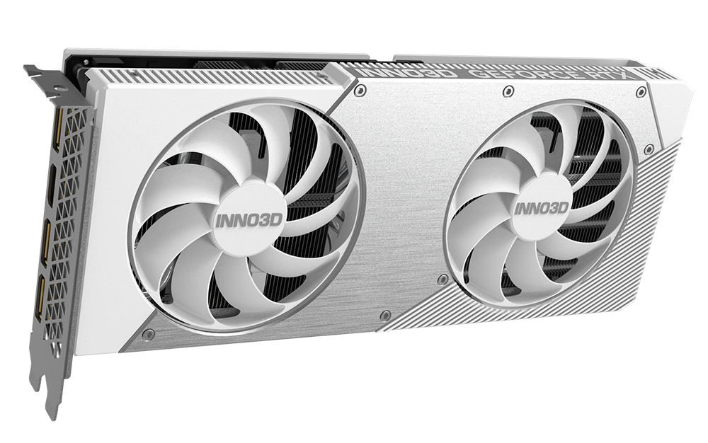 Scheda Video INNO3D GeForce RTX 5060 Ti TWIN X2 OC NVIDIA 16 GB GDDR7 BIANCA