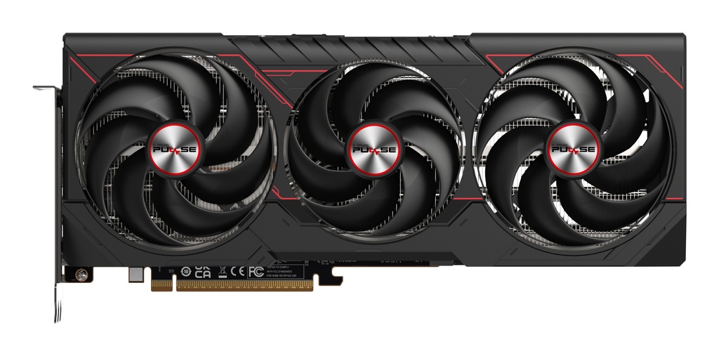 Scheda Video Sapphire PULSE Radeon RX 9070 XT AMD 16 GB GDDR6 Nero