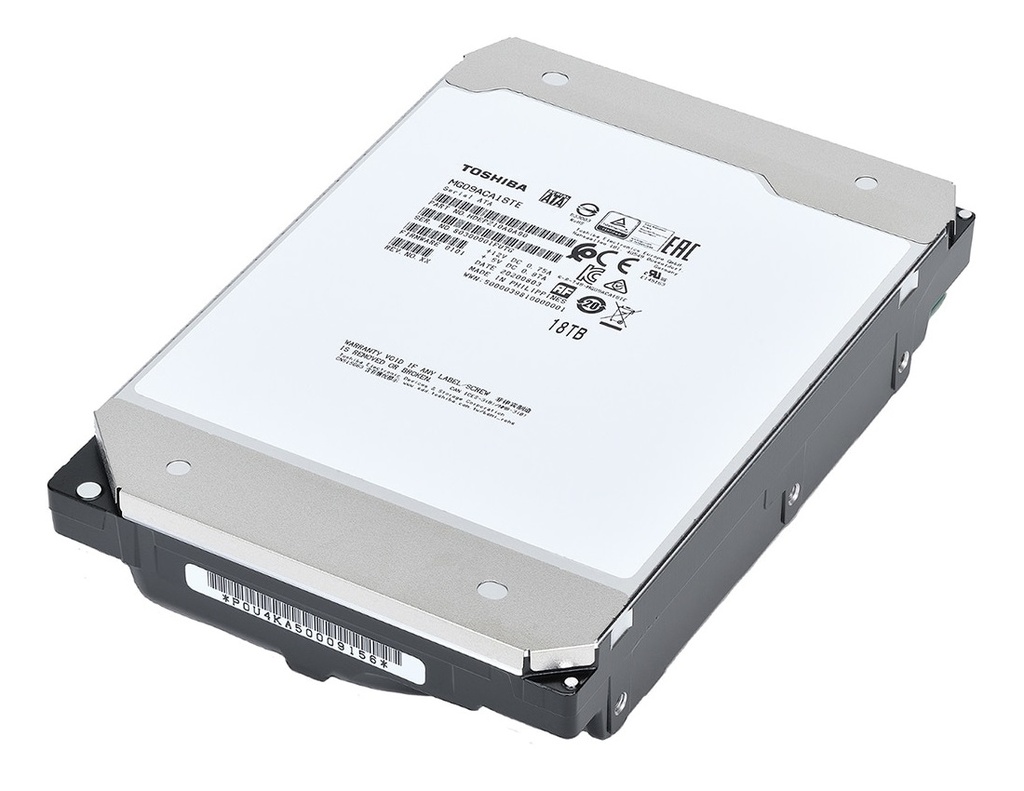 [MG09ACA18TE] HDD interno 3.5" Toshiba 18 TB SATA III 512 MB
