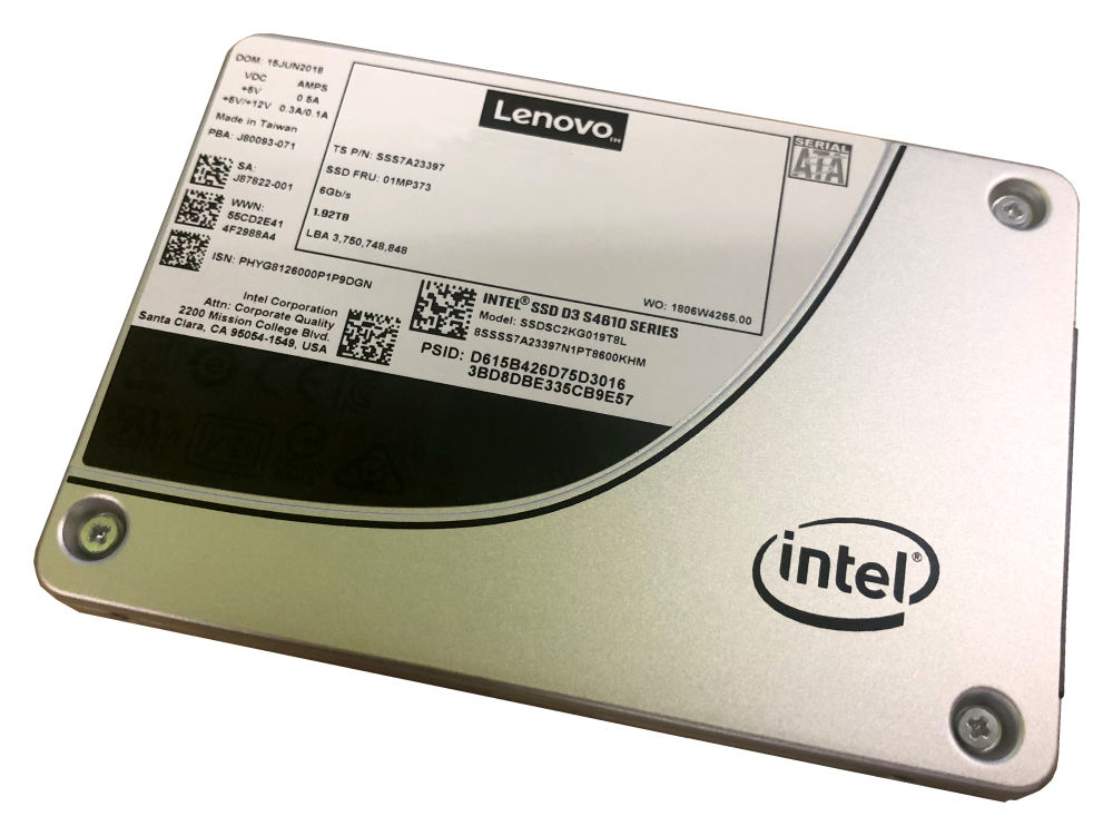 [4XB7A13633] Lenovo 4XB7A13633 internal solid state drive 240 GB 2.5" Serial ATA III 3D TLC NAND