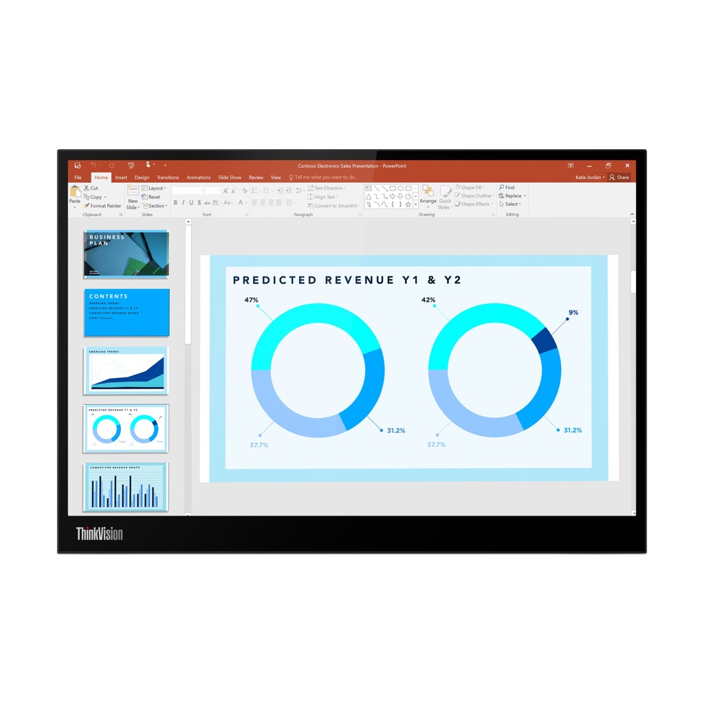 [63AAUAT6WL] TS THINKVISION M14D 14 IPS FHD USB