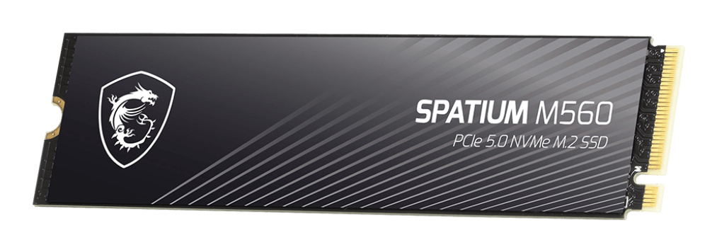 [S78-440L0F0-P83] MSI Spatium M560 PCIE 5.0 NVME M.2 1TB PCI Express 5.0 3D NAND