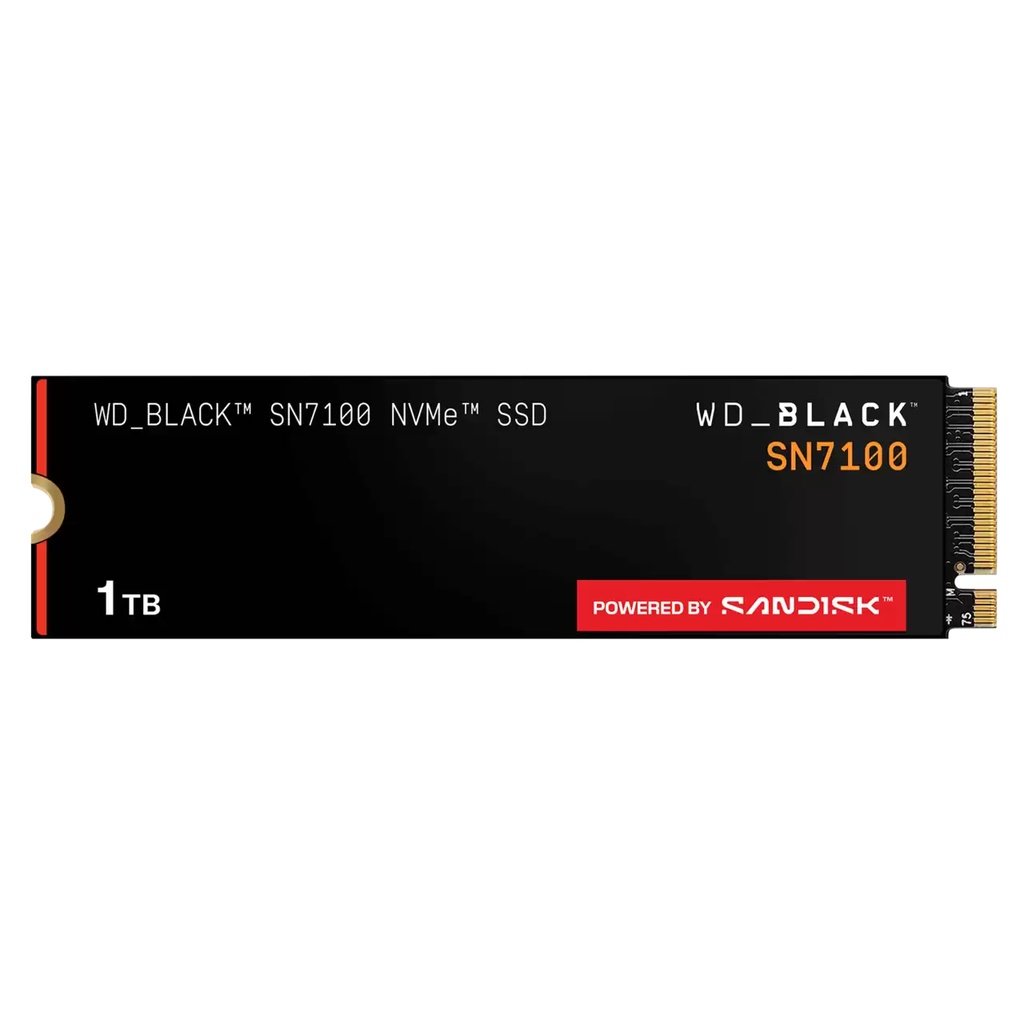 SSD WD Black 1TB SN7100 NVME M.2 PCI Express WDS100T4X0E PCIe 4.0 x4
