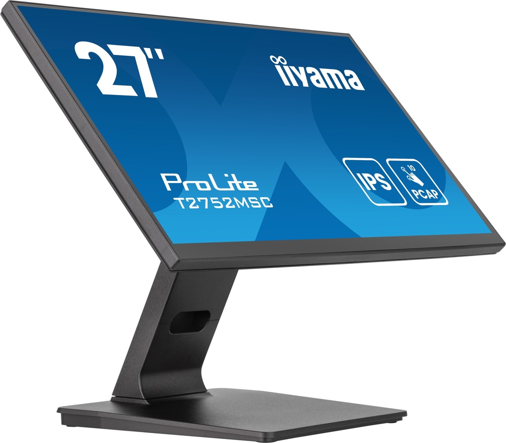 [T2752MSC-B1AG] iiyama ProLite T2752MSC-B1AG computer monitor 68.6 cm (27") 1920 x 1080 pixels Full HD LED Touchscreen Black