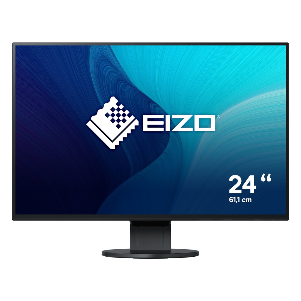 [EV2456-BK] EIZO FlexScan EV2456-BK computer monitor 61.2 cm (24.1") 1920 x 1200 pixels WUXGA LED Black