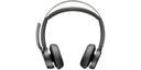 HP Poly Voyager Focus 2 Microsoft Teams Certified USB-C-C Headset +USB-C/A Adapter +Charging Stand