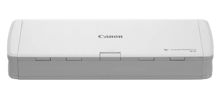 [4861C003AB] ORIGINAL Canon Bianco imageFORMULA R10 4861C003 CMOS CIS, LED RGB, 600 dpi, 12 ppm/14 ipm, USB 2.0, 285 x 95 x 40 mm mm, 0.9 Kg