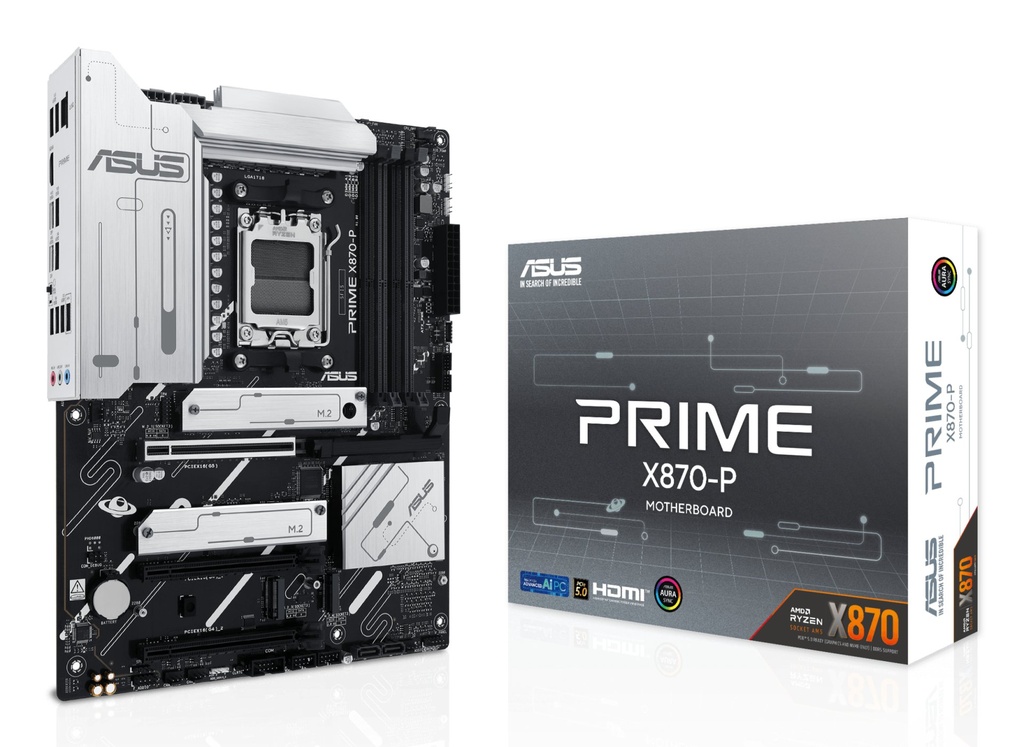 [90MB1IT0-M0EAY0] ASUS PRIME X870-P AMD X870 Socket AM5 ATX