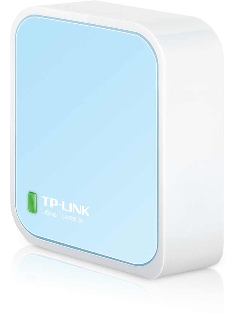 [TL-WR802N] TP-Link TL-WR802N wireless router Fast Ethernet Single-band (2.4 GHz) Blue, White