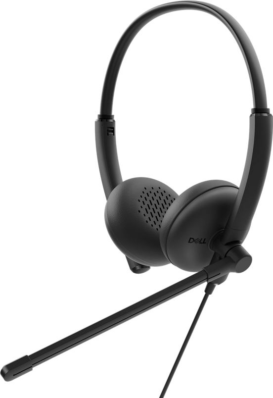 [WH125-DWWW] DELL WH125 Headset Wired Head-band Calls/Music USB Type-A Black